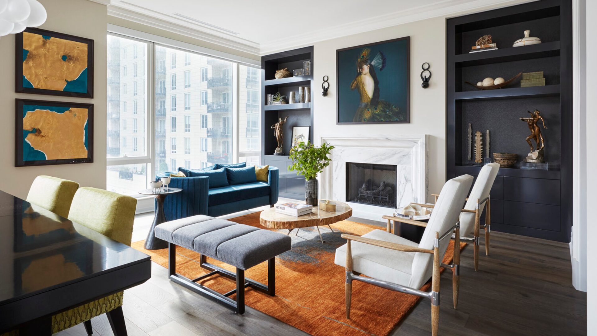 Postmodern Traditions Houston Contemporary Rugs Lapchi 1