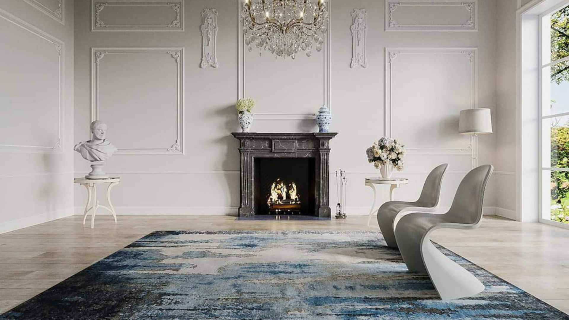 Postmodern Traditions Houston Contemporary Rugs Tufenkian 1